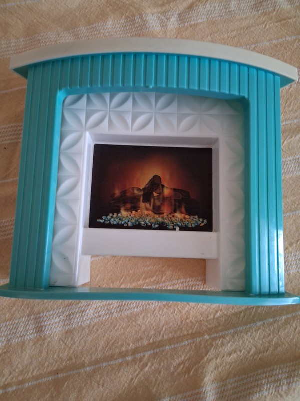 Barbie Dollhouse Furniture Fireplace Living Room