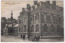 France Postcard Doullens Group Scolaire Rue de la Gare