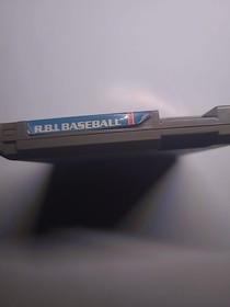 RBI BASEBALL (Gray Cartridge) NES (Nintendo, 1988) Game Only