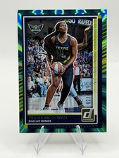 2025 Donruss WNBA Teaira McCowan #57 Green Laser Dallas Wings