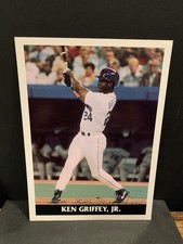 1992 Ken Griffey Jr. Front Row Picture  7 1/2” X 10 1/2” Seattle Mariners