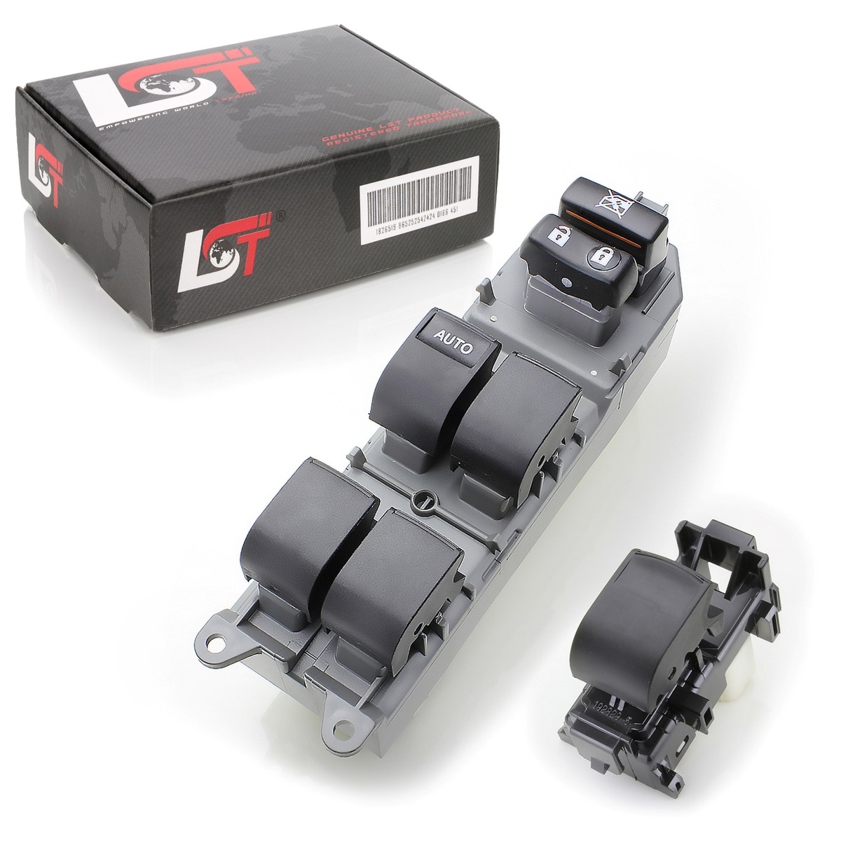 Window lifter switch unit buttons front left right for TOYOTA YARIS