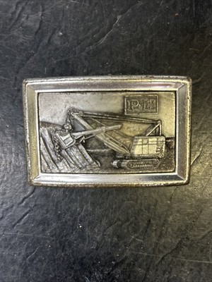 Joy Global P H Mining Equipment Harnischfeger Mine 1970s Vintage Belt Buckle
