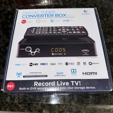 Ematic AT103B: Digital Converter Box w/ Recording, Playback, & Parental Control