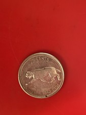 1867-1967 Canada 25 Cents Silver Coin ~ Confederation Centennial (L471)