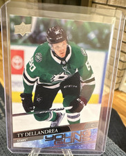 Upper Deck Ty Dellandrea #213 Rookie Young Guns Stars NHL Hockey Card. rookie card picture