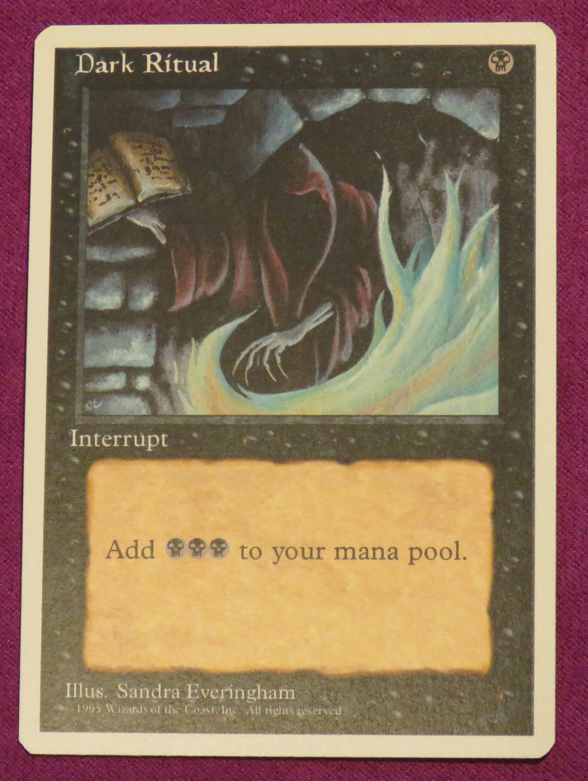 Dark Ritual MTG Core Set 4th Edition Regular