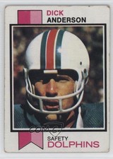 1973 Topps Dick Anderson #240 z9k
