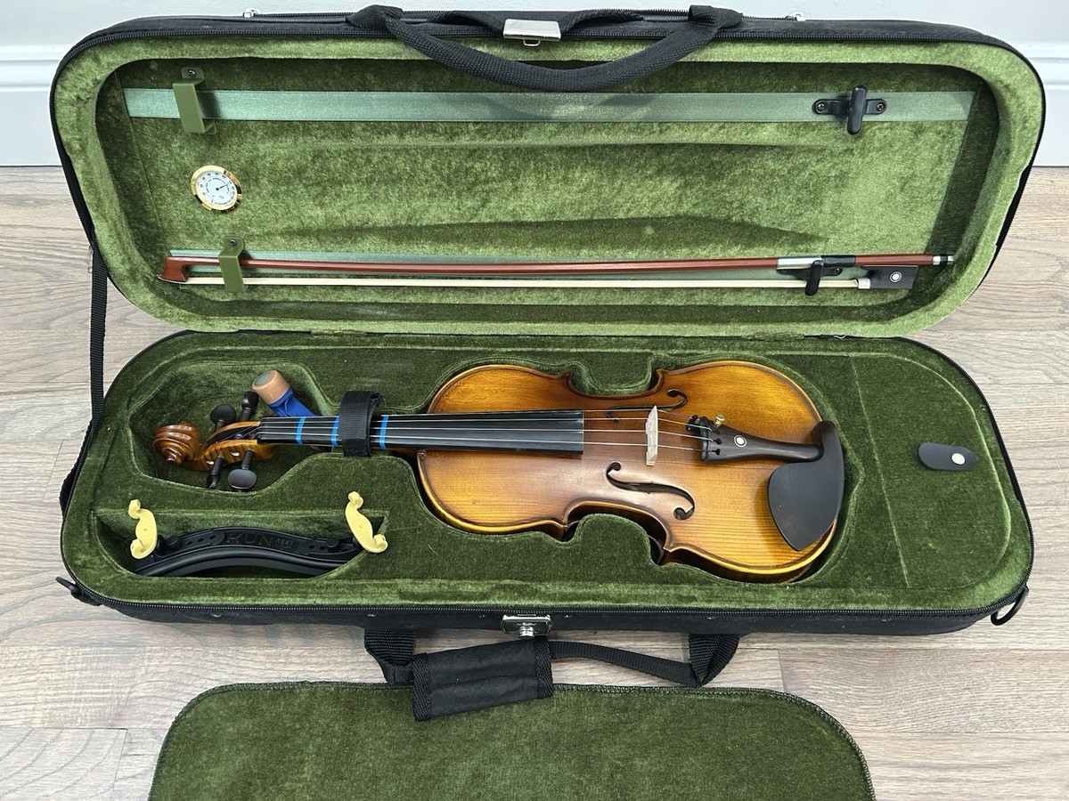 ⑤バイオリン Weberアルバート・ウェーバーGermany Albert Weber Acoustic Violin Brown Varnish 4-String w/ Case, Bow