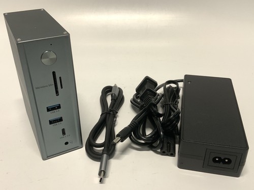 Station d'accueil Tobenone UDS046 DisplayLink avec adaptateur secteur