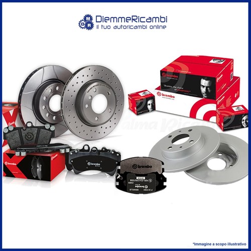 KIT DISCHI + PASTIGLIE BREMBO ANTERIORI PER ALFA ROMEO 145 1.4 - 1.6 - 1.9 96>01 - Imagen 3 de 4