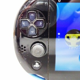 Sony Playstation PS Vita Blue Black PCH-2000 Console only PSV Slim Japan Used