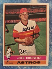 1976 Topps - Joe Niekro -  #273 - Astros - Pitcher