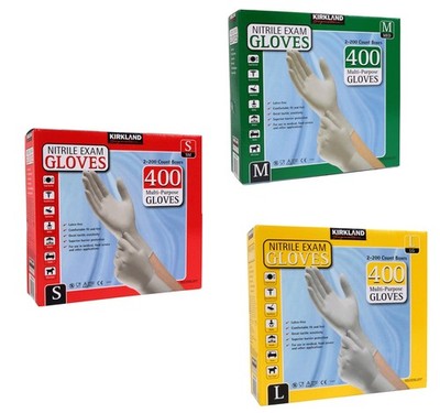 Kirkland Nitrilhandschuhe 400er-Pack/Mehrzweck/Latexfrei/Kimberly-Clark