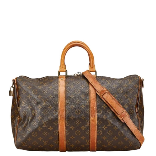 Louis Vuitton Monogram Keepall Bandouliere 45 Boston Bag Shoulder 2 Way M41418 4