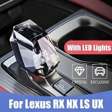 For Lexus Rx Nx Ls Ux 2022-2026 Led Crystal Gear Shift Knob Handle Cover Trim