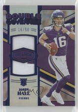 2023 Panini Plates & Patches Double Coverage Blue /50 Jaren Hall #DC-40 1q44