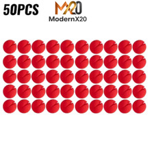 50x Red Sponge Clown Noses Circus Cosplay Halloween Costume Party Prop Bulk