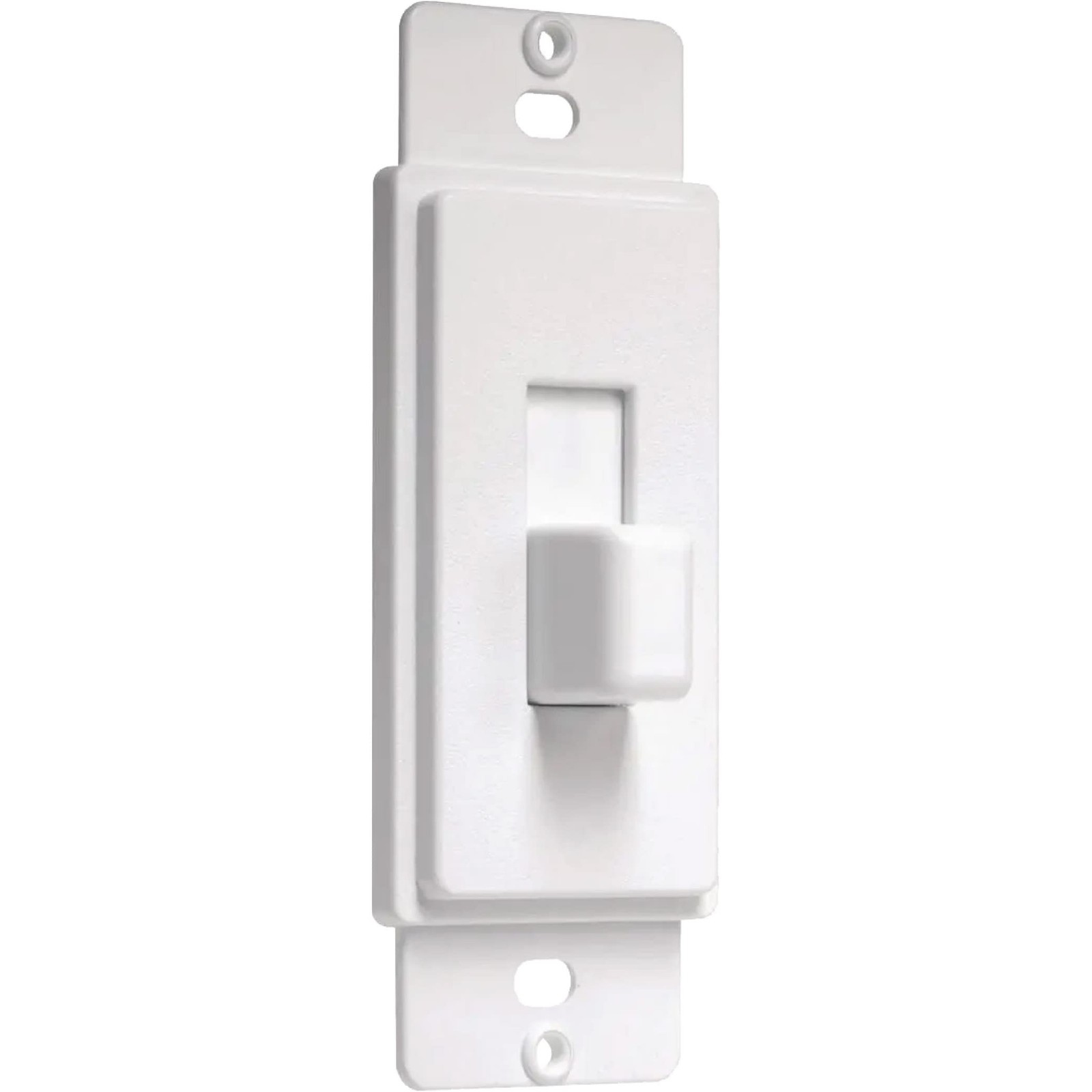 TayMac AD70W Paintable Toggle Switch Cover-Up Adapter Plate, White