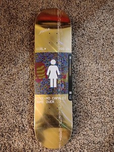 新品未使用！GIRLデッキ MIKE MO直筆サイン入り！ Girl Mike Mo Basket Ball Yellow 8.0 Deck – western-skate-co
