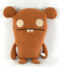 Retired Ugly Dolls Chuckanucka Orange Brown Monster Ugly Doll Plush 14 x 12
