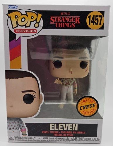 Funko Pop! TELEVISION Vinyl Figure: Eleven Stranger Things #1457  CHASE
