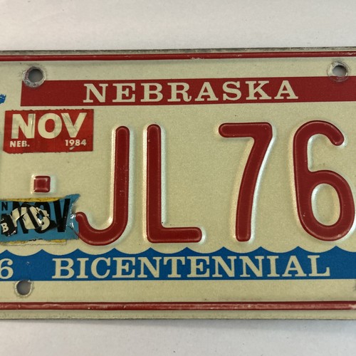 Targa Bicentenario Nebraska NE 1976 - 1984 - Foto 3 di 4