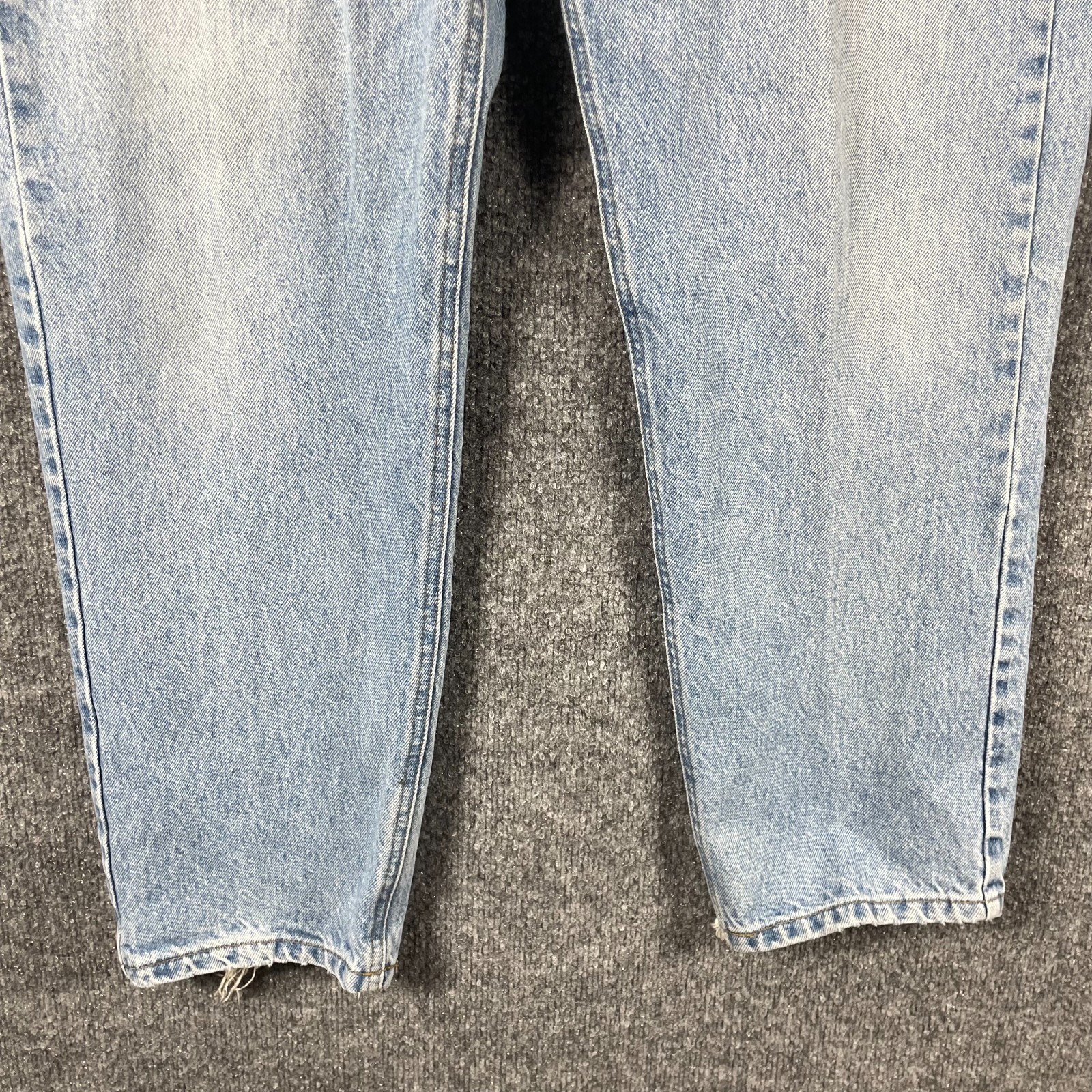 VTG Carhartt Jeans Mens 36x30 Blue Denim Relaxed Fit Faded Straight Leg 90s Work thumbnail 5