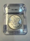 1886 P Philadelphia $1 Morgan Silver Dollar ICG MS65 Blast GEM White Label