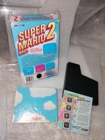 Super Mario Bros 2 NES Nintendo Box, Manual, Sleeve & Insert Only - NO GAME 