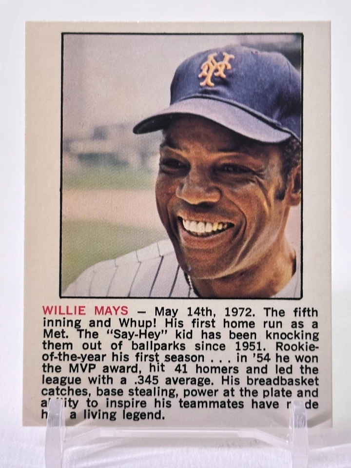 Steady Records All-Star Tips 1973: Mantle Mays Maris Koufax Kaline Mazeroski Salón de la fama Foto 4 de 4