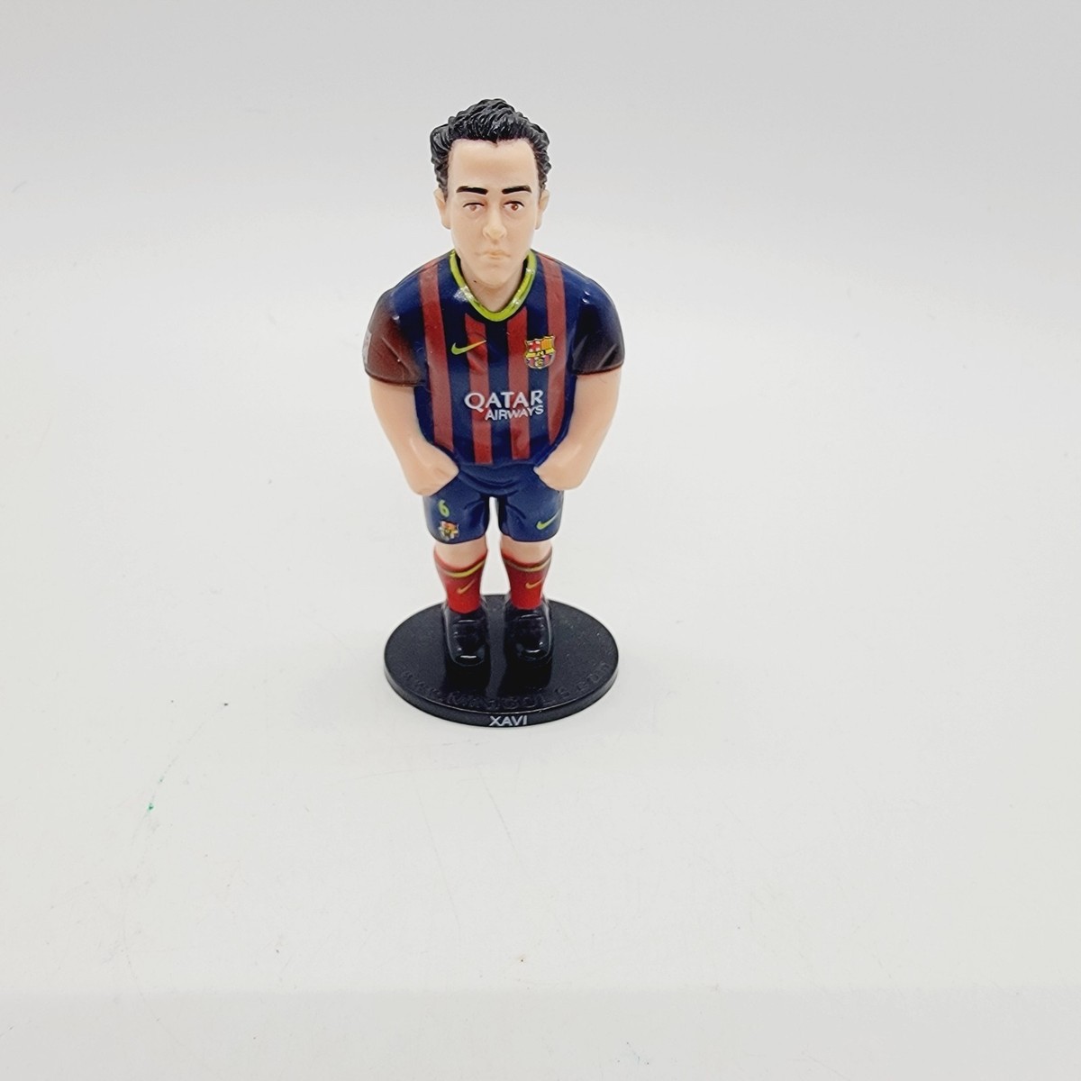 minigols soccer mini pvc figure barcelona #6 Xavi Foosball