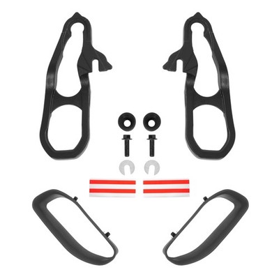ALMULOO 2PCS Front Tow Hooks Compatible with 2019-2024 Ram 1500 DT W/Black Fr...