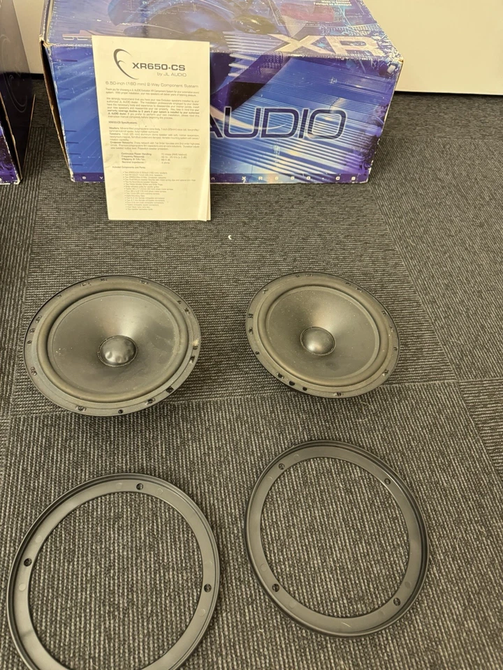 4 x JL-Audio XR 650 CS Auto-Lautsprecher - Anschauen lohnt! - Bild 4 von 4