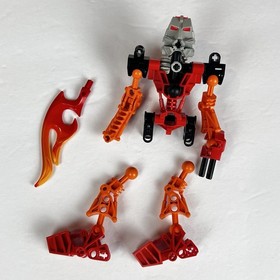 LEGO Bionicle Toa Mata Tahu 8534 Set With Canister & Manual