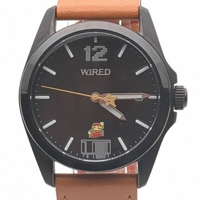 SEIKO WIRED AGAK703 Super Mario Limited 500 Quartz Men's Watch Excellent