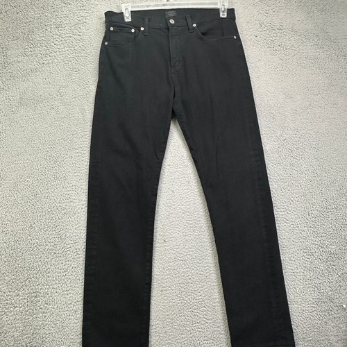 Citizens Of Humanity Core Slim Straight Jeans Mens 33 Black 5 Pocket ...