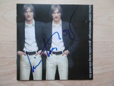 Marius Müller-Westernhagen autograph signed CD booklet "All Alone War..."