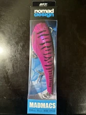 Nomad Design Madmacs 200mm 8”.Trolling Tuna Lure  PHANTOM. RARE COLOR. BEST DEAL