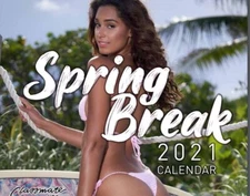 2021 Classmate USA Spring Break Swimsuit Calendar  12 x 12 collectible.
