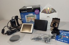 Garmin Nuvi 370 GPS Car Travel Navigation Bundle Set Accessories Charger Holde