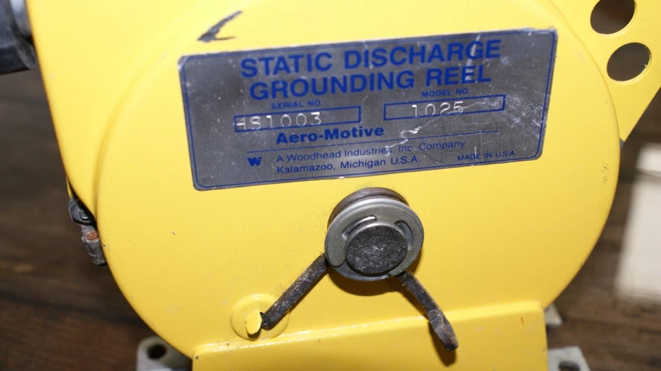 Aero-Motive, Static Discharge Grounding Reel, Model 1025 - Image 2 of 2
