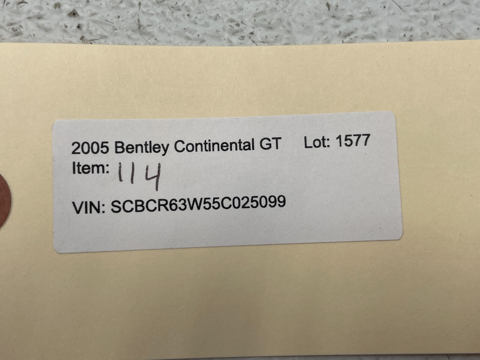 03-07 Bentley Continental GT Heater Control Regulator Valve Water Pump 1577 OEM