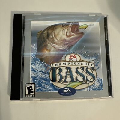 EA Sports Championship Bass PC Game CD Rom Video Game 2000-01 Fishing Video Game