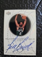BILL RUSSELL 2002-03 Ultimate Collection Signatures On Card HOF Auto Celtics 