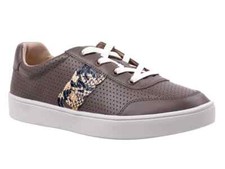Spenco Cambridge Sneaker leather Brown - Sz 8.5D new without box 