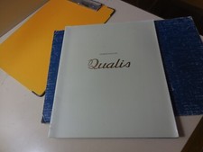 Toyota MARK II WAGON Qualis Japanese Brochure 1998/05 20/21/25 1MZ/2MZ-FE 5S-FE