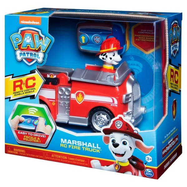 paw patrol red car