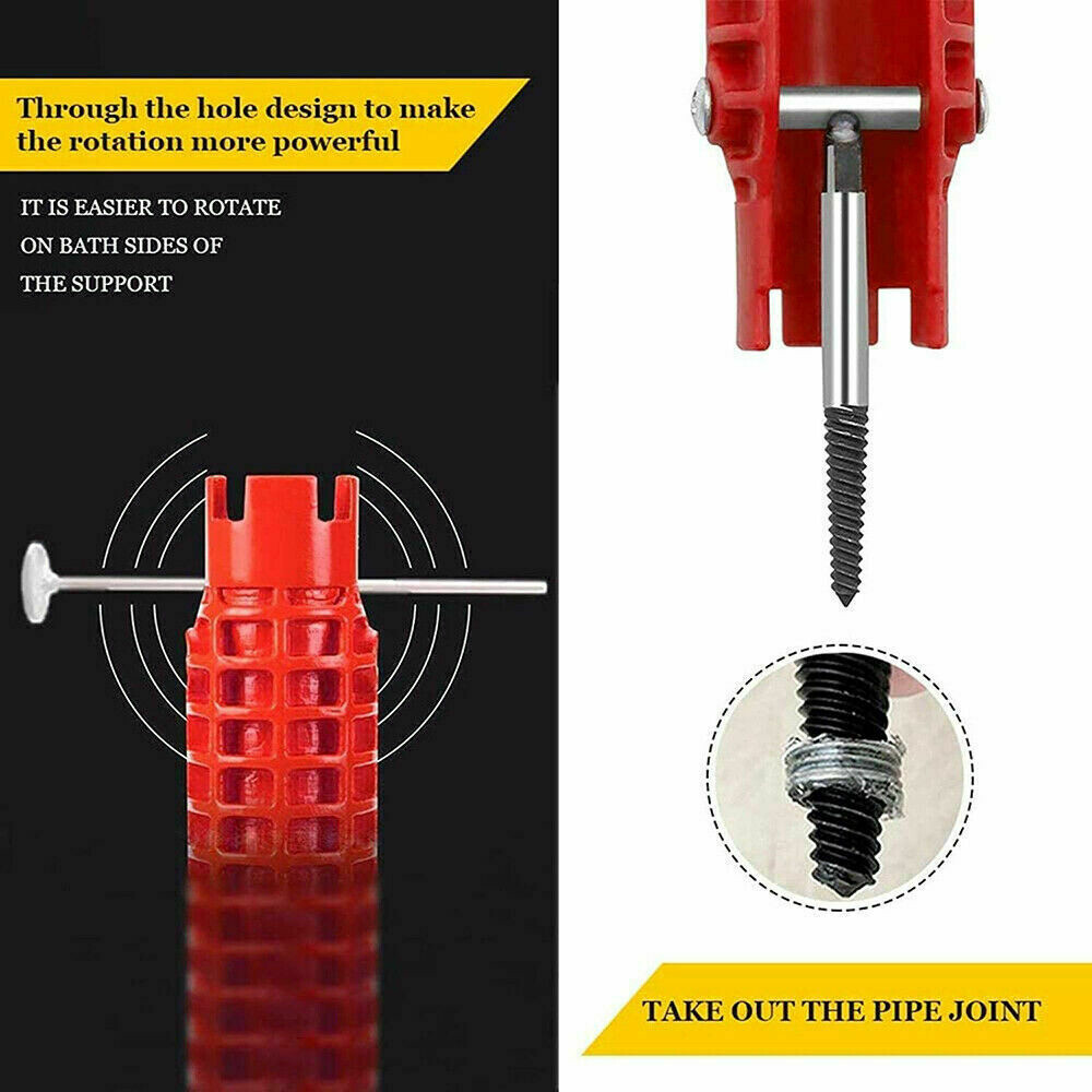 Multi-Tool Faucet & Sink Installer Pipe Wrench for Plumbers and DIY Home Kitchen Repairs