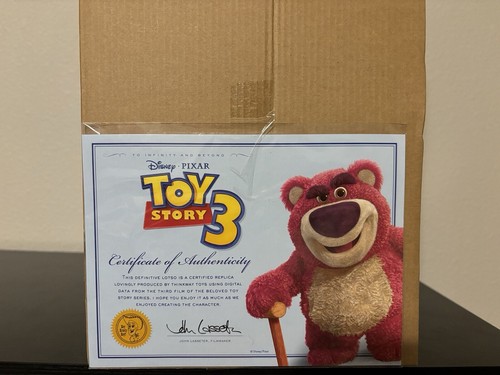 PELUCHE INTERACTIVO THINKWAY TOYS DISNEY PIXAR TOY STORY 3 LOTSO-HUGGIN'-BEAR - Imagen 8 de 8